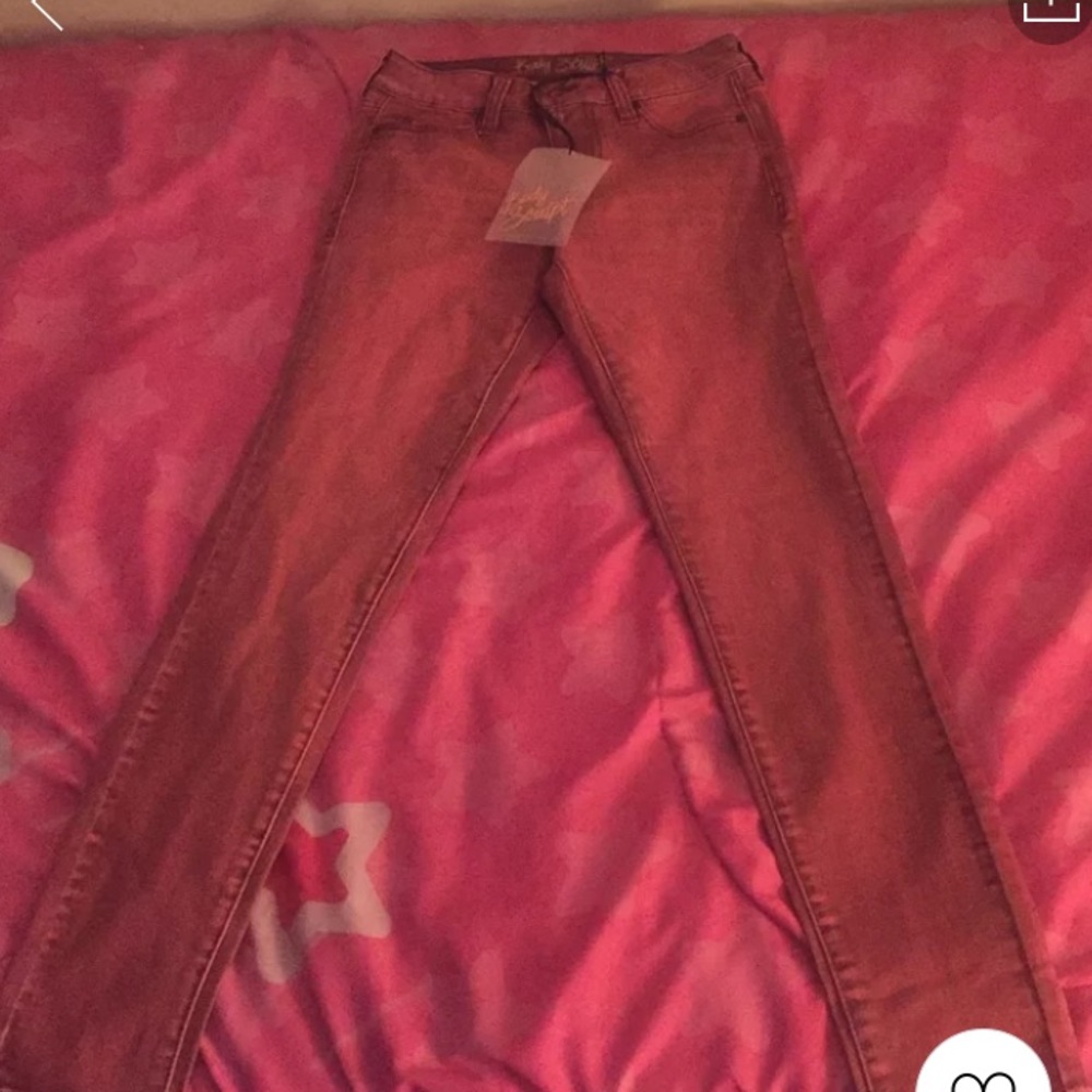 Pink Skinny Jeans